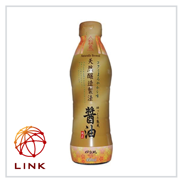 伊賀越 天然醸造製法醤油 450ml